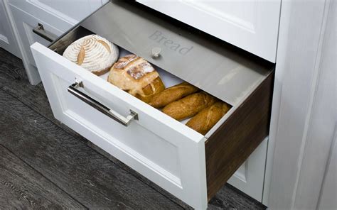 buy metal bread box inlay for kitchen cabinet|Metal Cabinet Drawer Inserts For Bread .